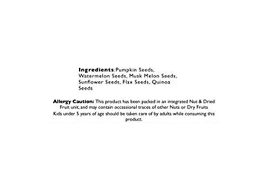 Nuts Buddy 6 Seed Mixture    Pack  1250 grams